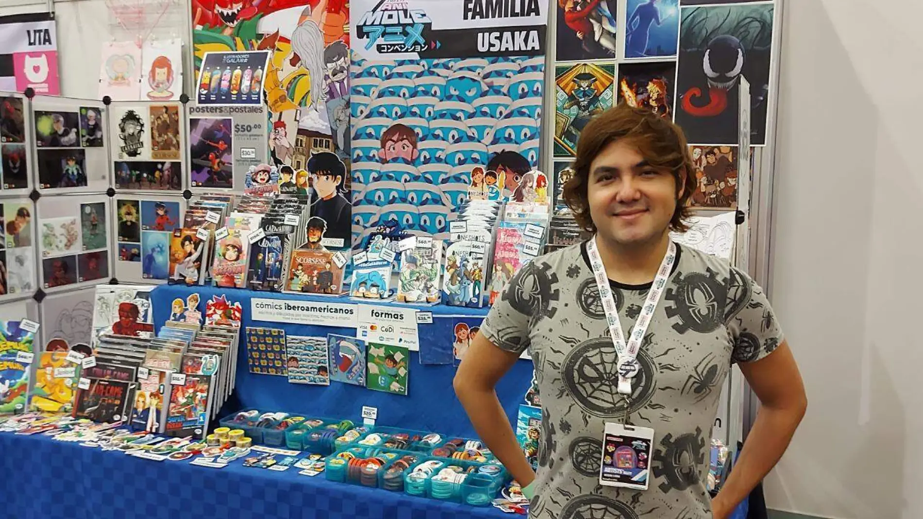 Familia Usaka, editorial de cómics poblana que se presentó en Shark Tank México